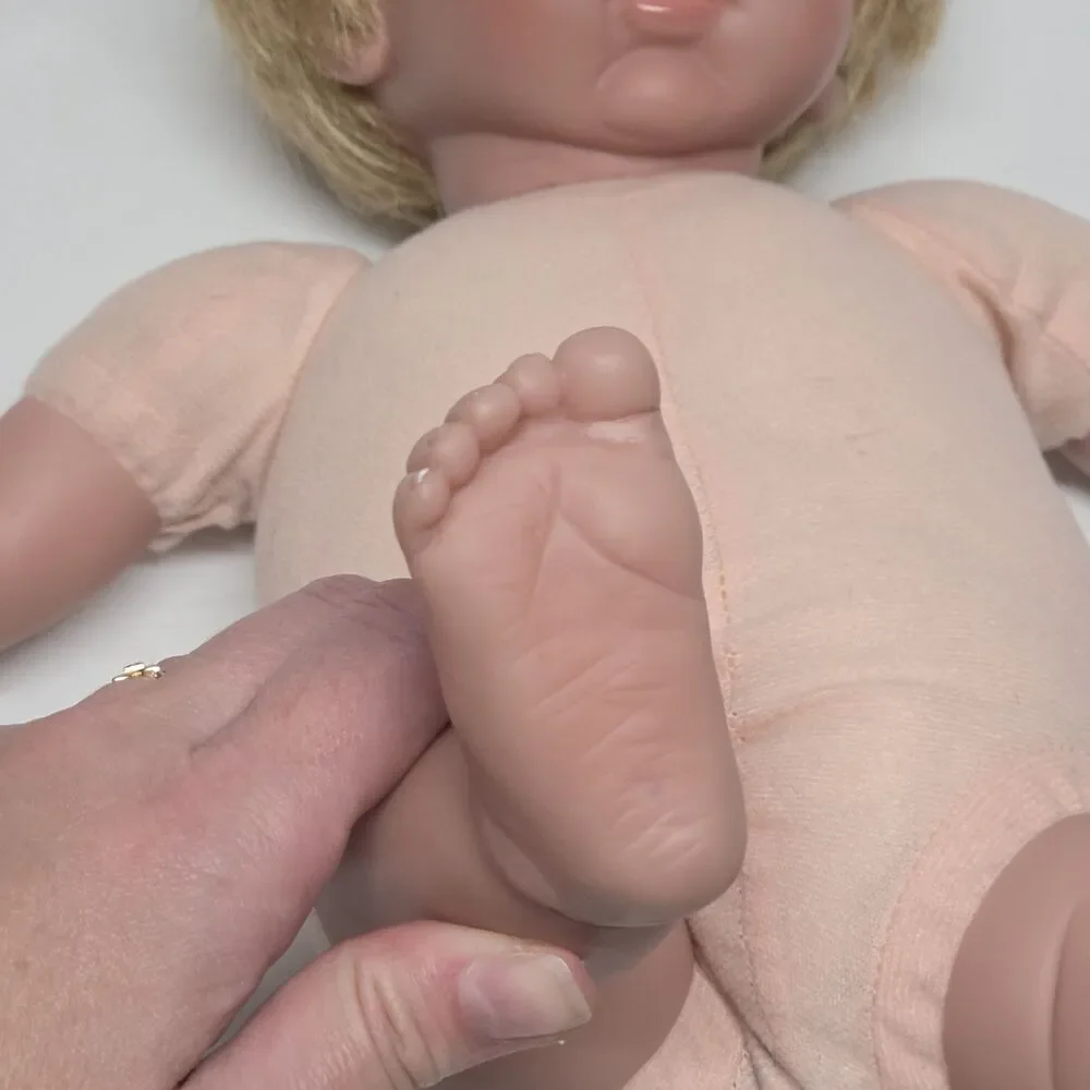 Paradise Galleries Realistic Lifelike Baby Doll Happy Teddy Reborn Soft Vynil